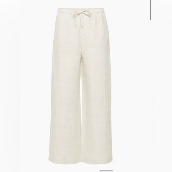 Aritzia Wilfred Lodge Linen Pant in Natural Ecru - Limited Edition Sold Out - Picture 8 of 15